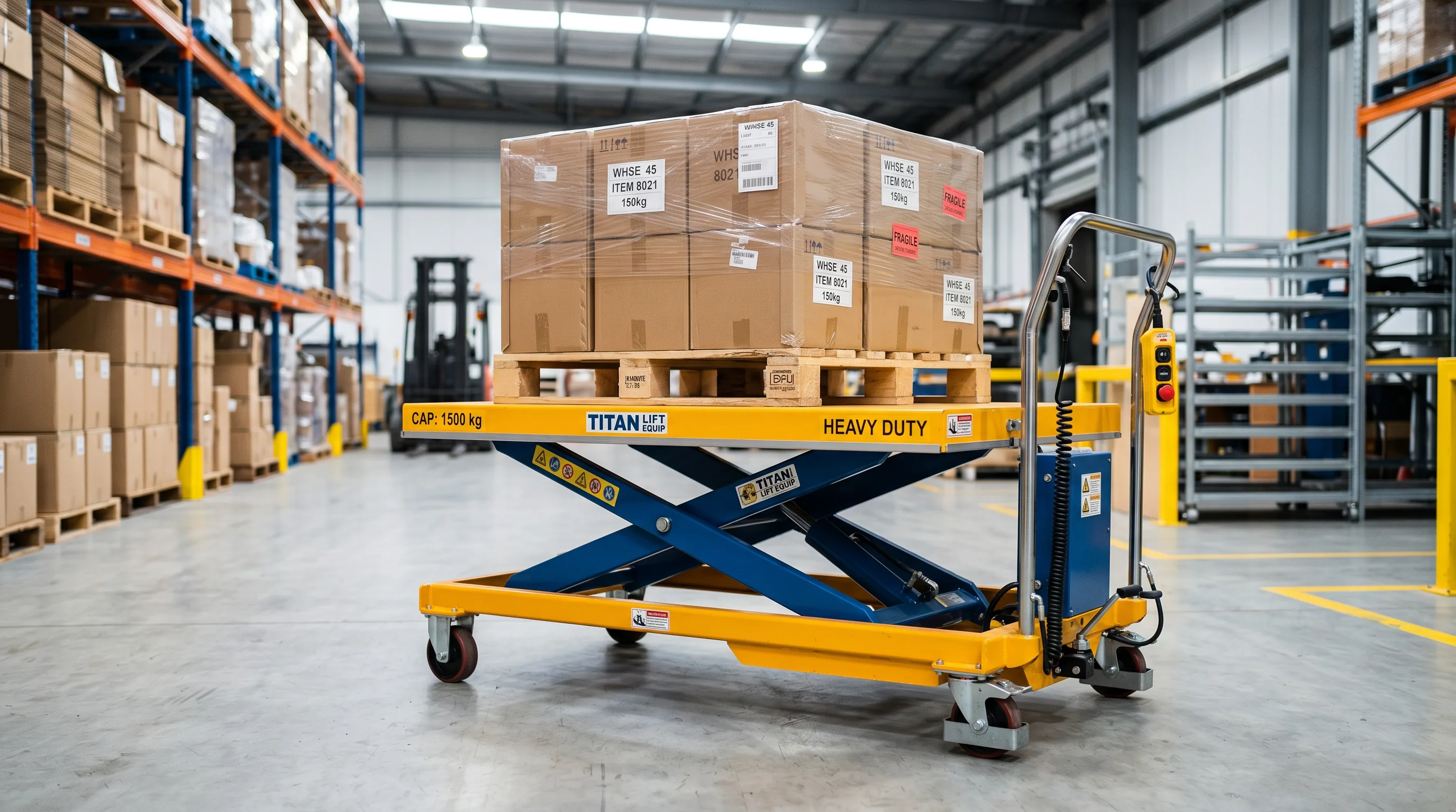Lift Tables available from Indy Pallet Racking in Indianapolis IN