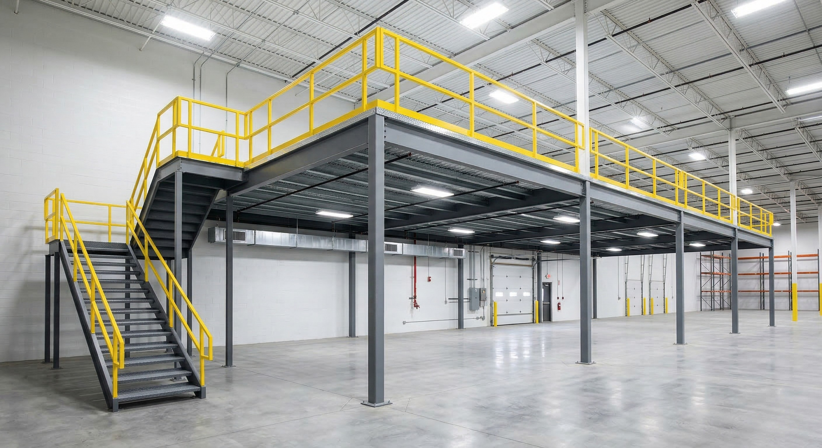 Mezzanines available from Indy Pallet Racking in Indianapolis IN